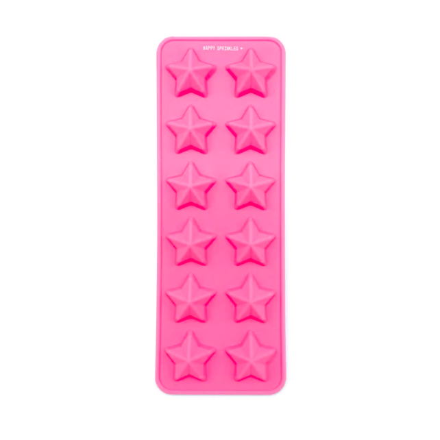 Molde de Silicone Estrelas