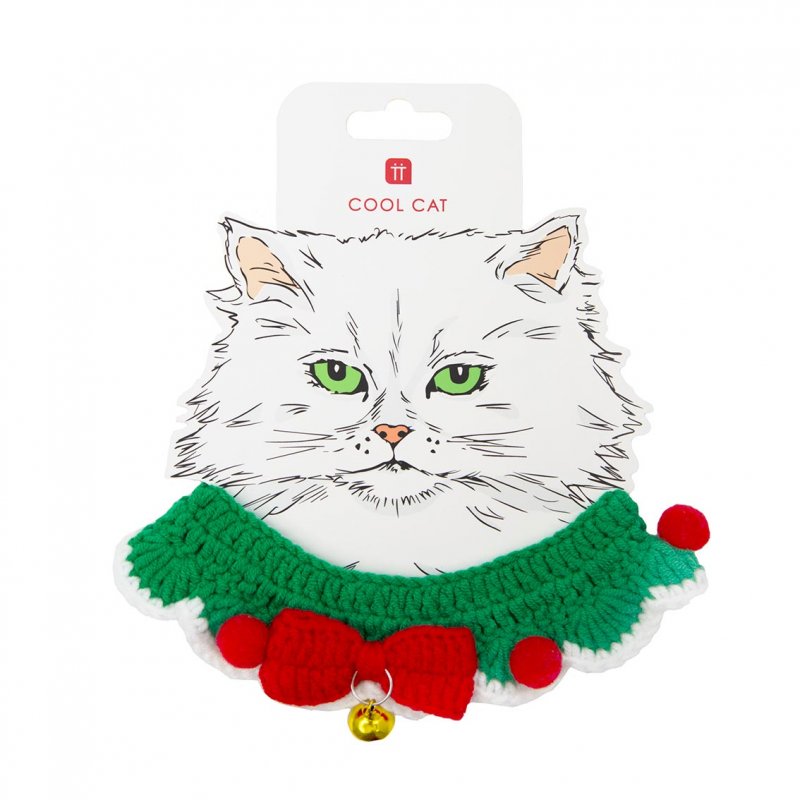 Colar em Crochet para Gato Colar em Crochet para Gato