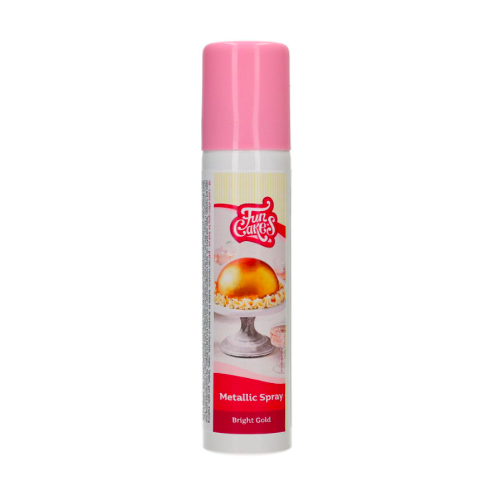Spray Comestível Dourado