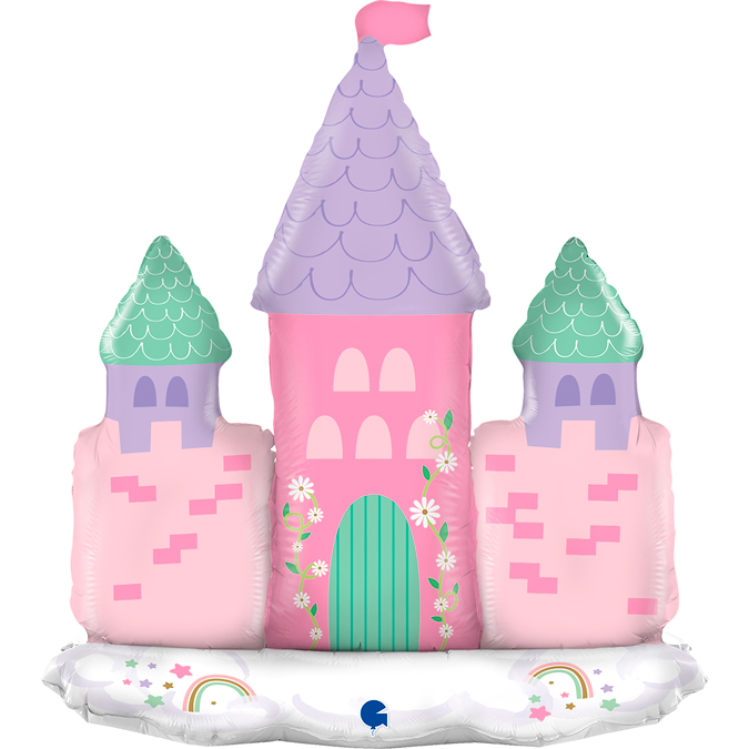 Balão para Ar Castelo de Princesa