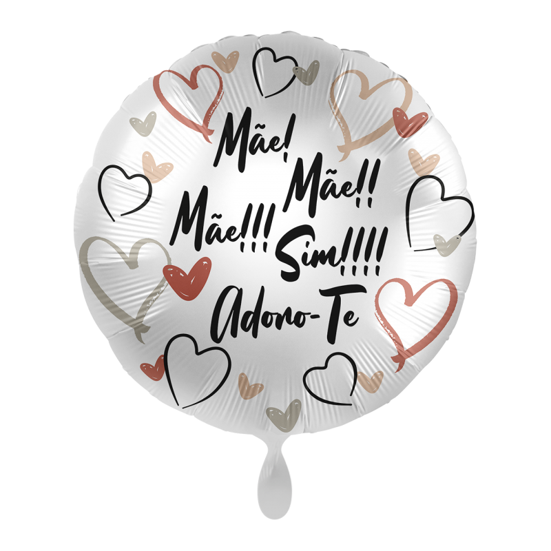 Balão Dia da Mãe Corações