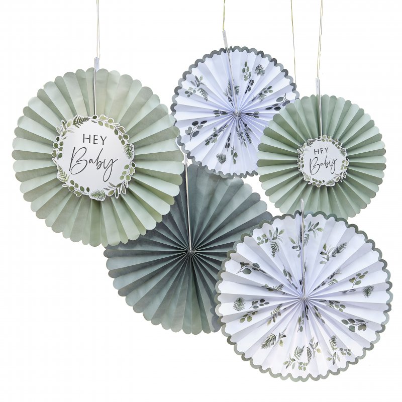 Fan Decorations - Botanical