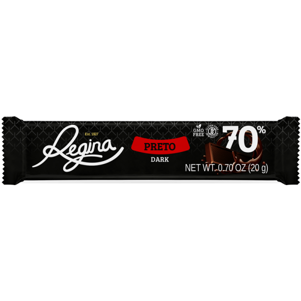 Chocolate Regina 20g Cacau 70% Chocolate Regina 20g Cacau 70%