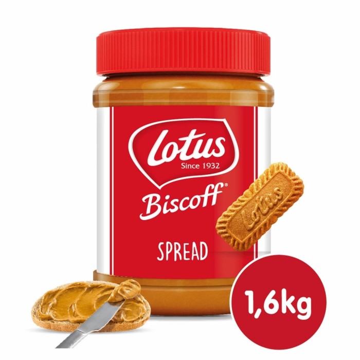 Creme de Bolacha Lotus Biscoff 1,6Kg