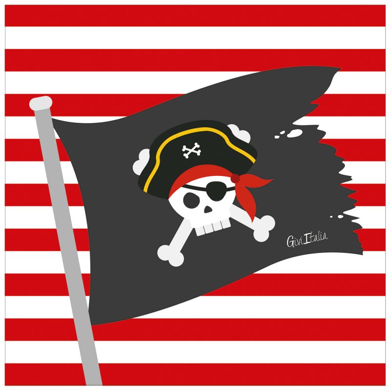 Guardanapos Piratas