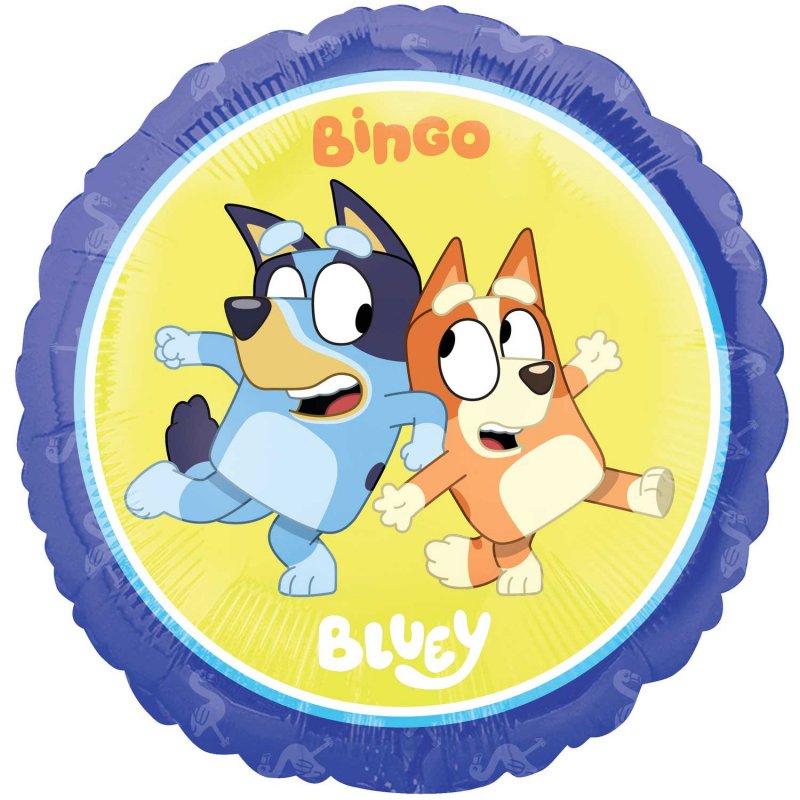 Balão Bluey e Bingo