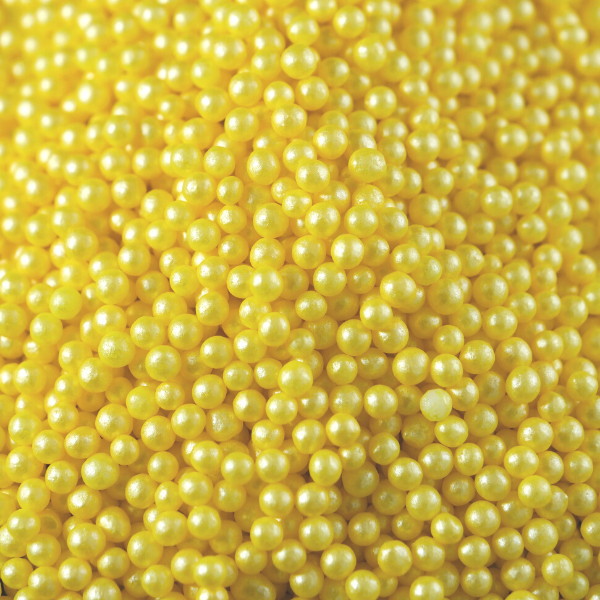 Pérolas Pequenas 75g Amarelo