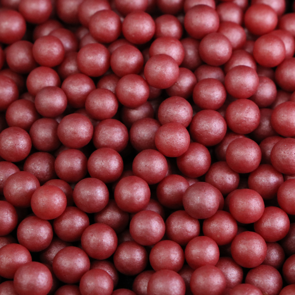 Pérolas Grandes 70g Vermelho