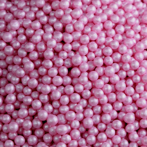 Pérolas Pequenas 75g Rosa Claro