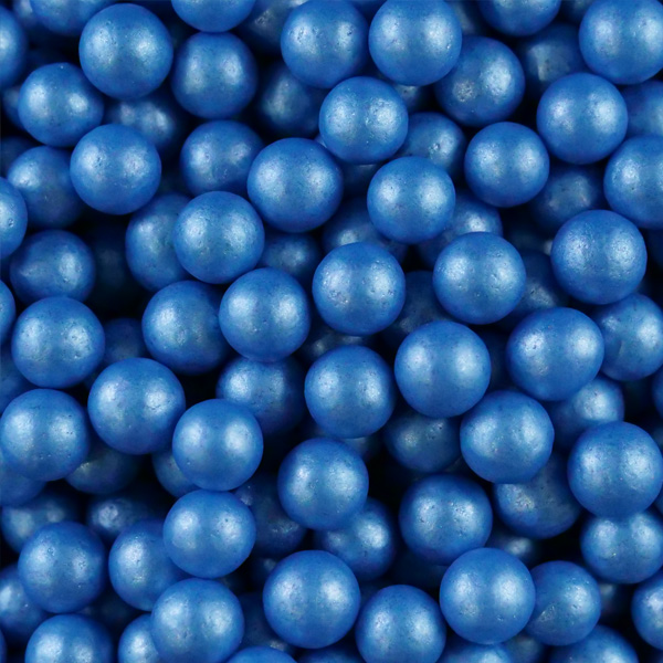 Pérolas Grandes 70g Azul Escuro