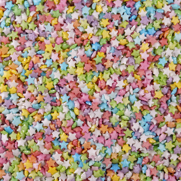 Sprinkles Estrelas Coloridas Pequenas 60g