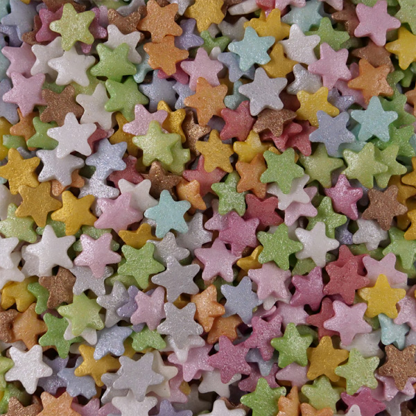 Sprinkles Estrelas Coloridas Médias 55g