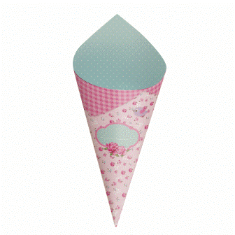 Cones para Doces Jardim Encantado