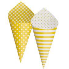 24 Cones Amarelo