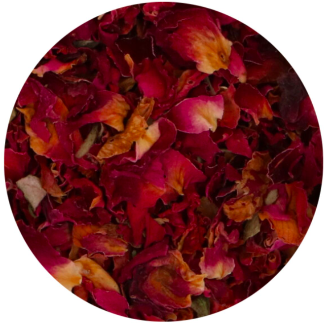 Flores Comestíveis Secas Pétalas de Rosa Flores Comestíveis Secas Pétalas de Rosa