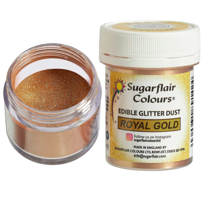 Corante Brilho Comestível Royal Gold 10g