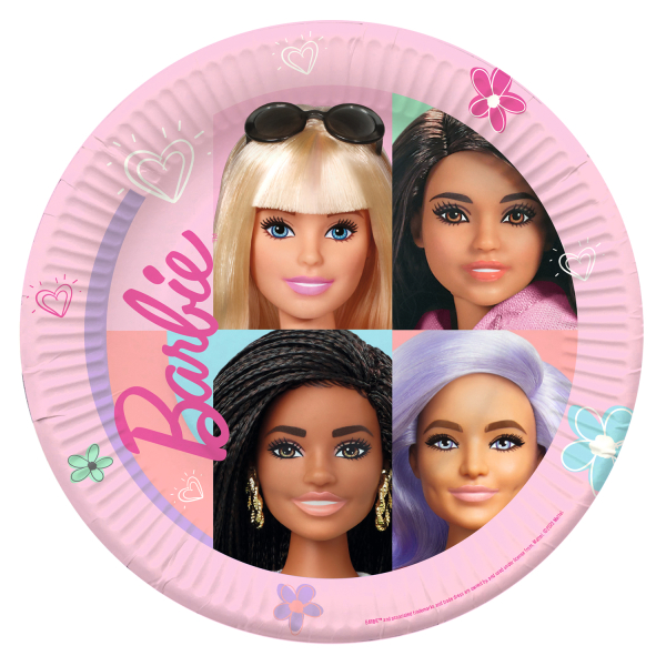 Pratos Barbie