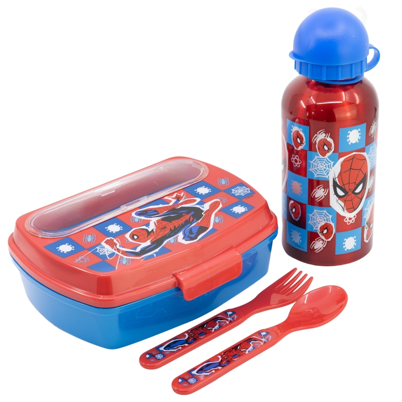 Kit Mesa 4 Peças Homem-Aranha Kit Mesa 4 Peças Homem-Aranha