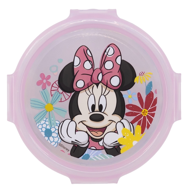 Recipiente Redondo 270ml Minnie