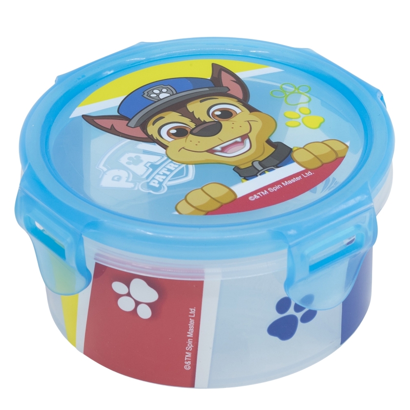 Recipiente Redondo 270ml Patrulha Pata Recipiente Redondo 270ml Patrulha Pata