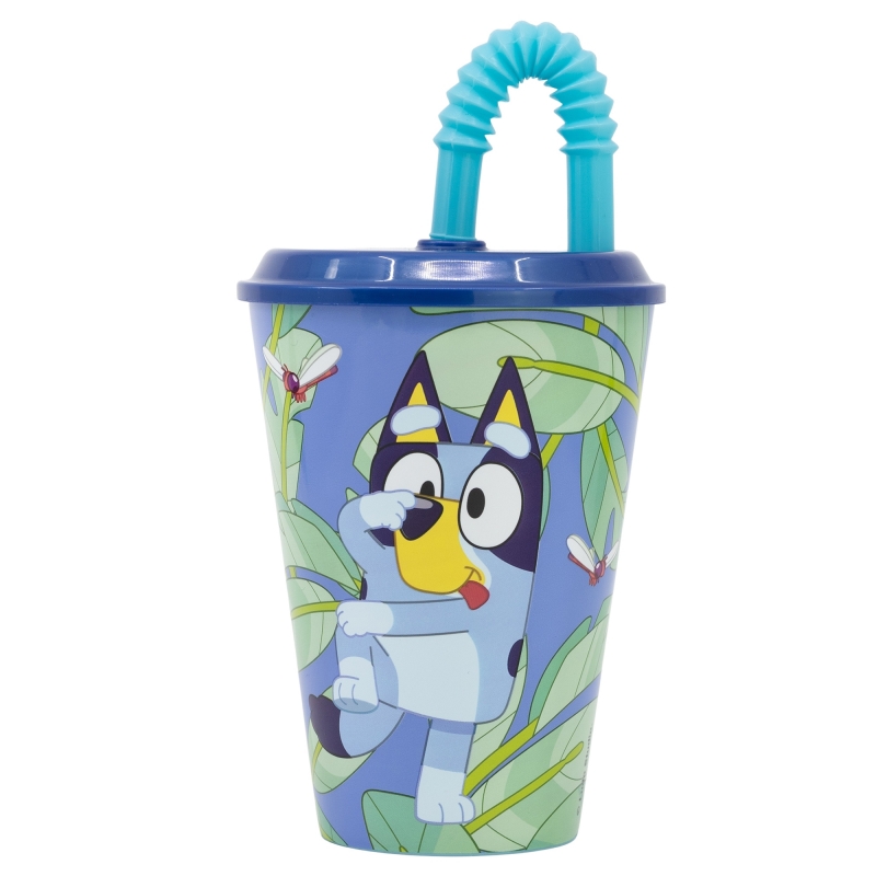 Copo com Palhinha Bluey