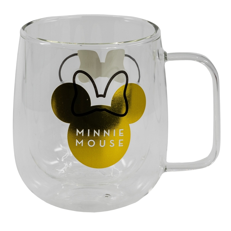 Caneca de Vidro Minnie