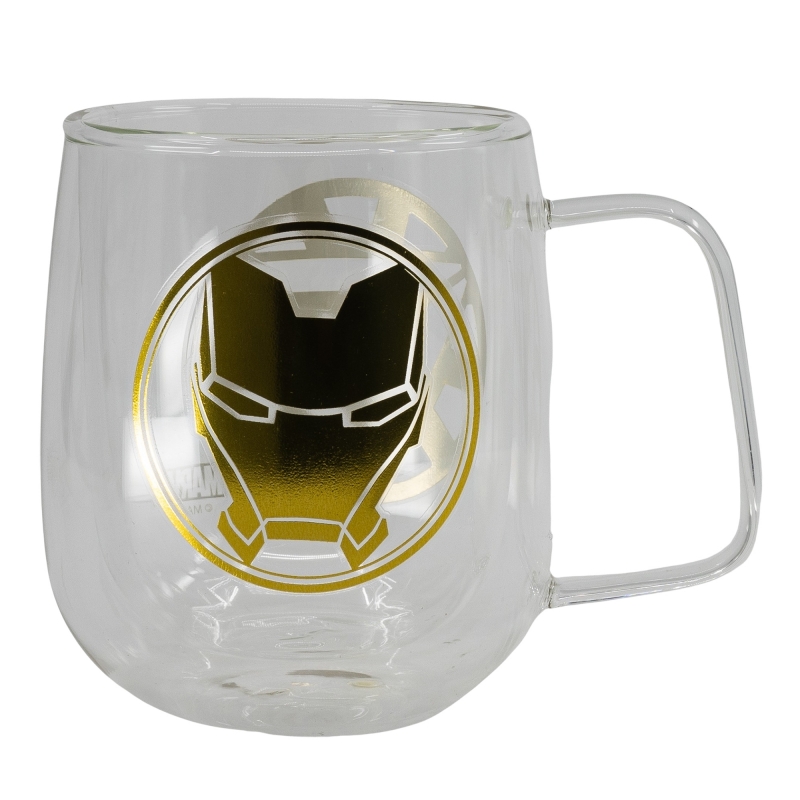 Caneca de Vidro Marvel