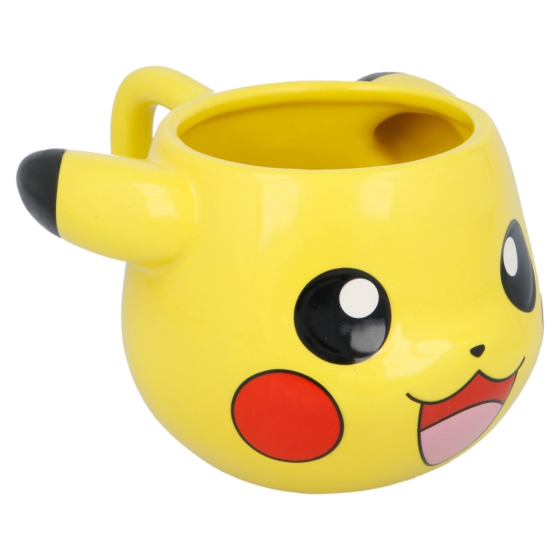 Caneca Cerâmica 500ml 3D Pokémon