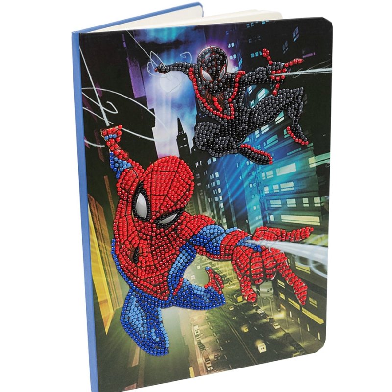 Crystal Art - Caderno Homem-Aranha 