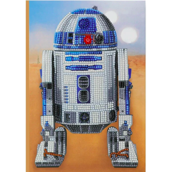 Crystal Art - Caderno R2D2