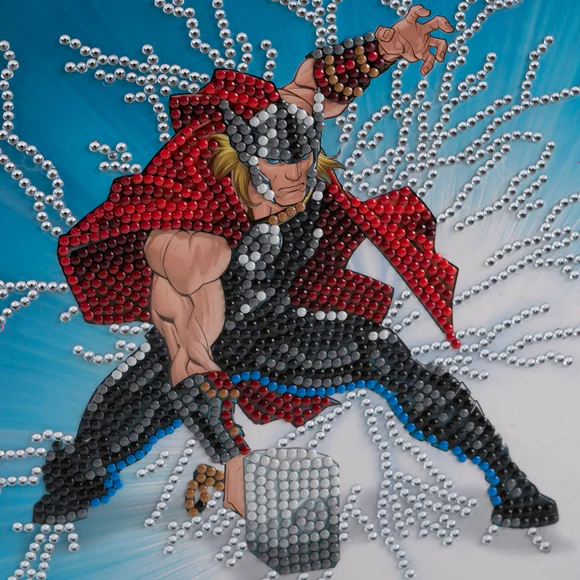 Crystal Art - Cartão Thor