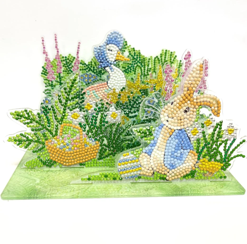 Crystal Art - Cenário Peter Rabbit