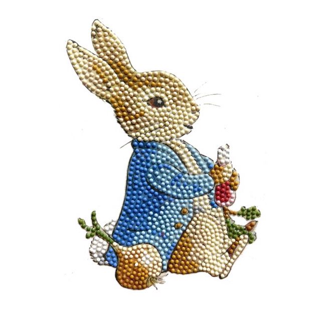 Crystal Art - Autocolante Individual Peter Rabbit