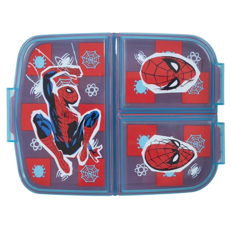 Lancheira com Compartimentos Homem-Aranha Lancheira com Compartimentos Homem-Aranha
