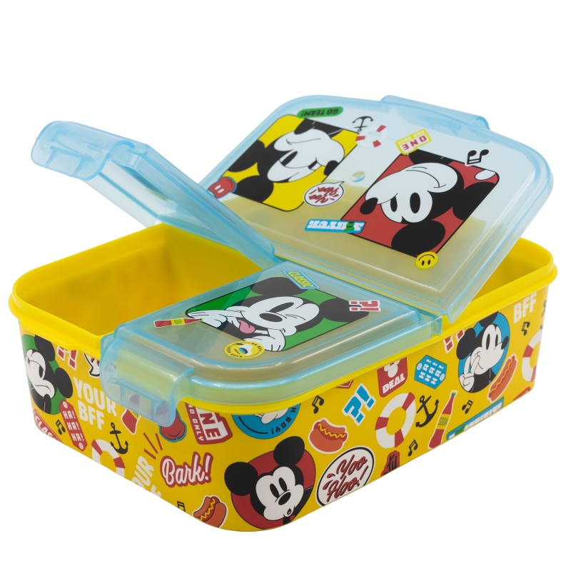 Lancheira com Compartimentos Mickey Lancheira com Compartimentos Mickey