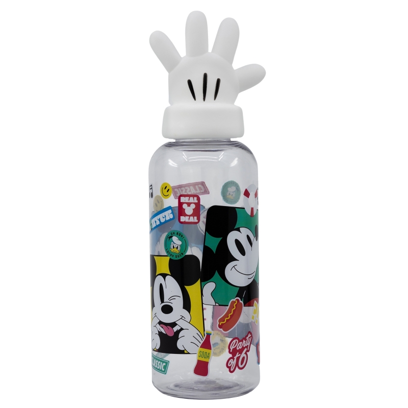 Garrafa Tampa com Boneco Mickey