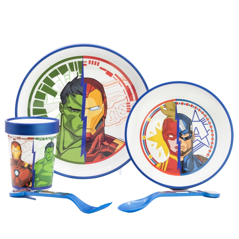 Kit Mesa 5 Peças Avengers Kit Mesa 5 Peças Avengers
