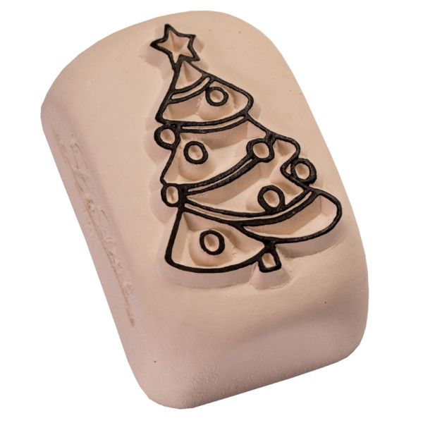 Pedra Média para Tatuagem Temporária - Árvore de Natal