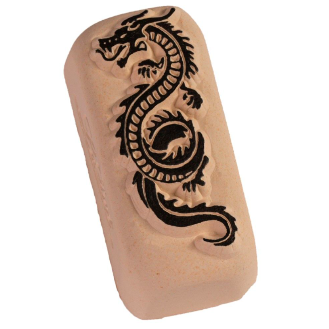 Pedra Média para Tatuagem Temporária - Dragão