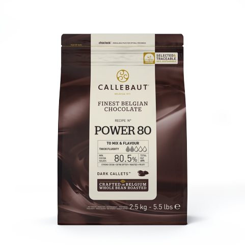 Chocolate Callebaut Power 80 - 2,5Kg