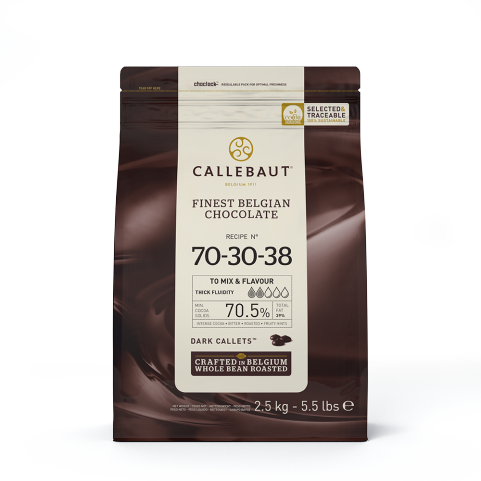 Chocolate Negro Callebaut 70,5% - 2,5kg