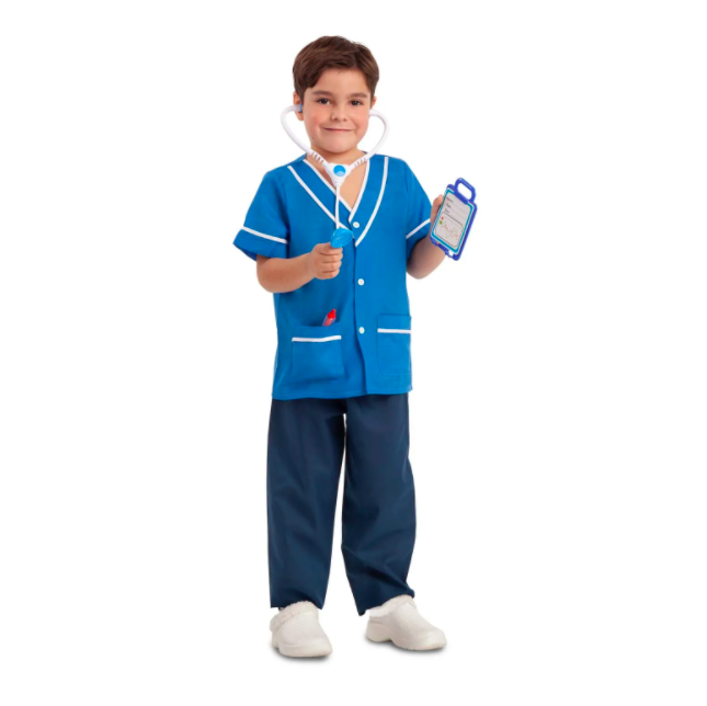 Fato Eu Quero Ser Enfermeiro(a) - 5-7 Anos