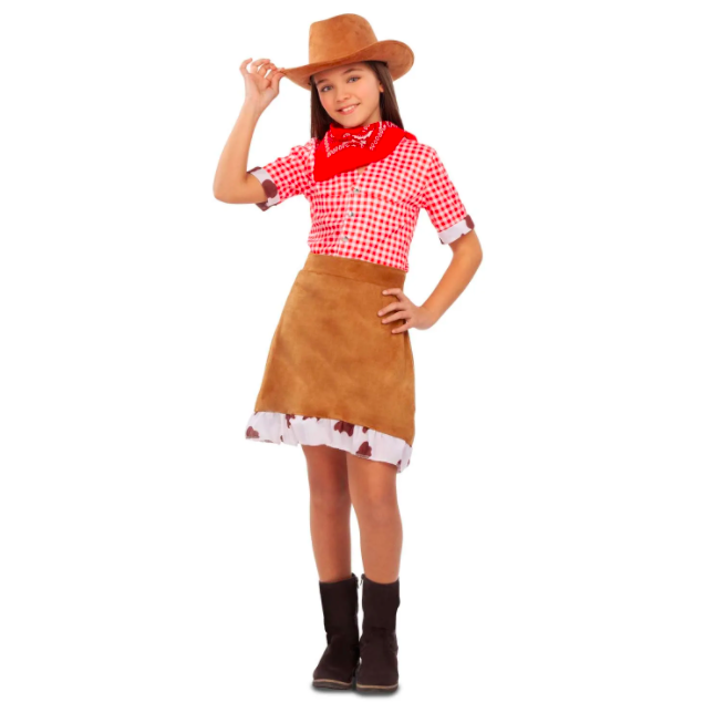 Fato Cowgirl - 3-4 Anos