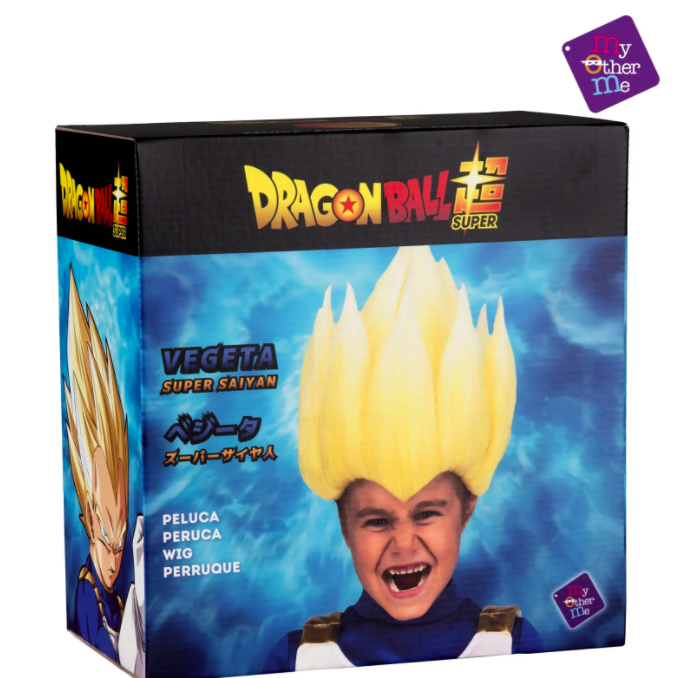 Peruca Vegeta Super Sayan Infantil