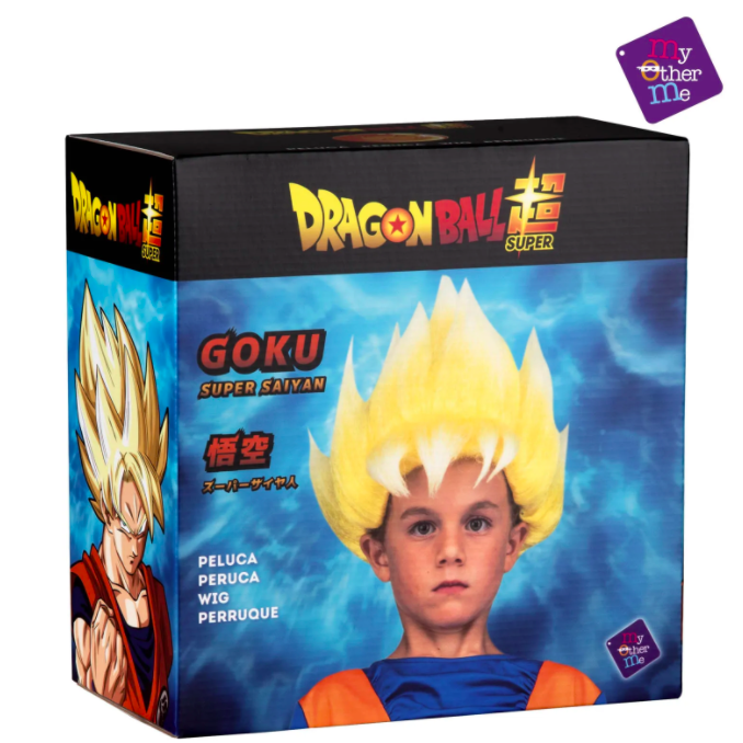 Peruca Goku Super Sayan Infantil