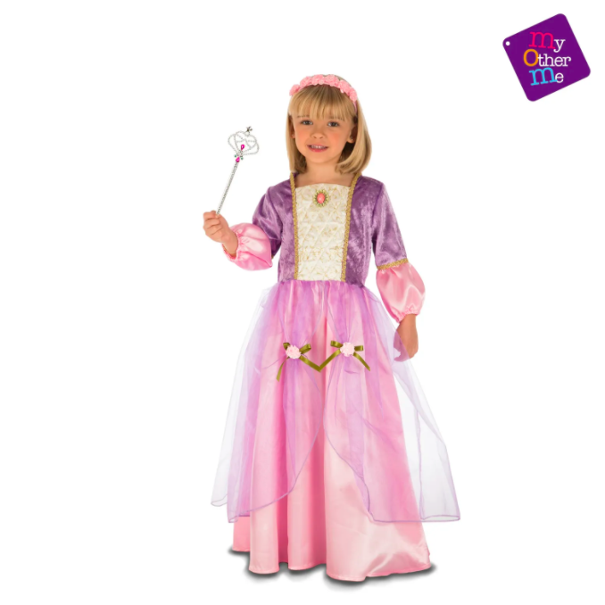 Fato Princesa Lilás - 3-4 Anos Fato Princesa Lilás - 3-4 Anos