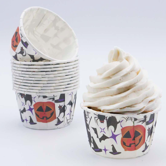 24 Cápsulas para Cupcake Halloween