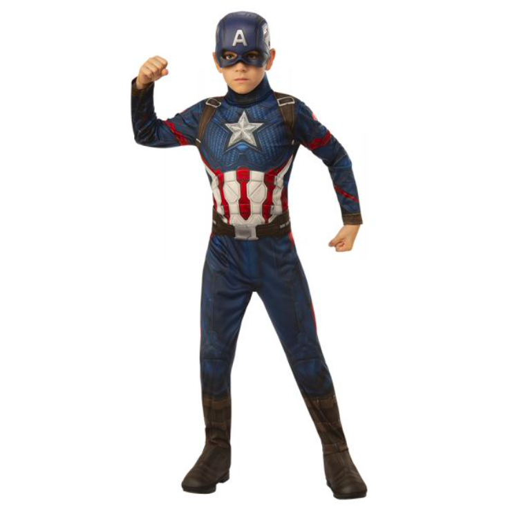 Fato Capitão América - 8-10 anos Fato Capitão América - 8-10 anos
