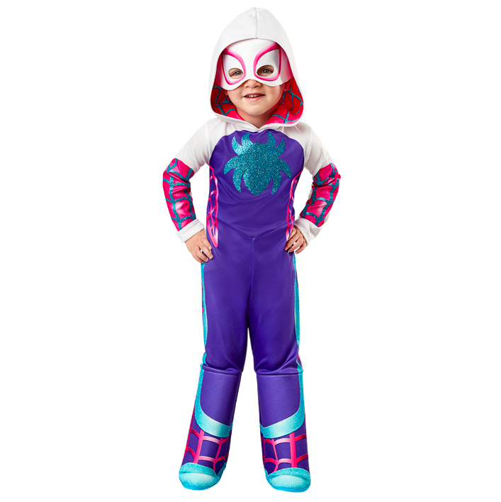 Fato Ghost Spider - 3-4 Anos Fato Ghost Spider - 3-4 Anos