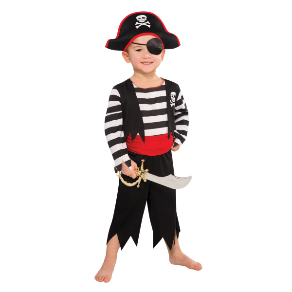 Fato Pirata - 3-4 Anos